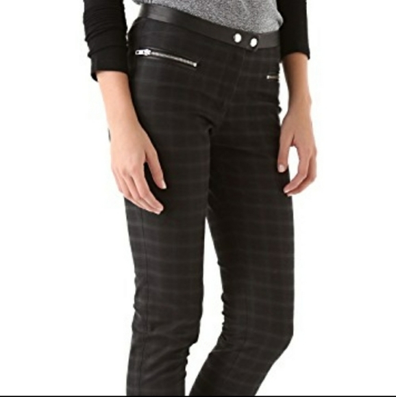 Elizabeth and James Denim - NWOT💞Elizabeth and James Max Plaid Skinny LegPant